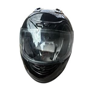 Fuel Motorcycle Full Helmet Dot Ff001 FMVSS Flip Up Helmet Black XL 61-62” Bike